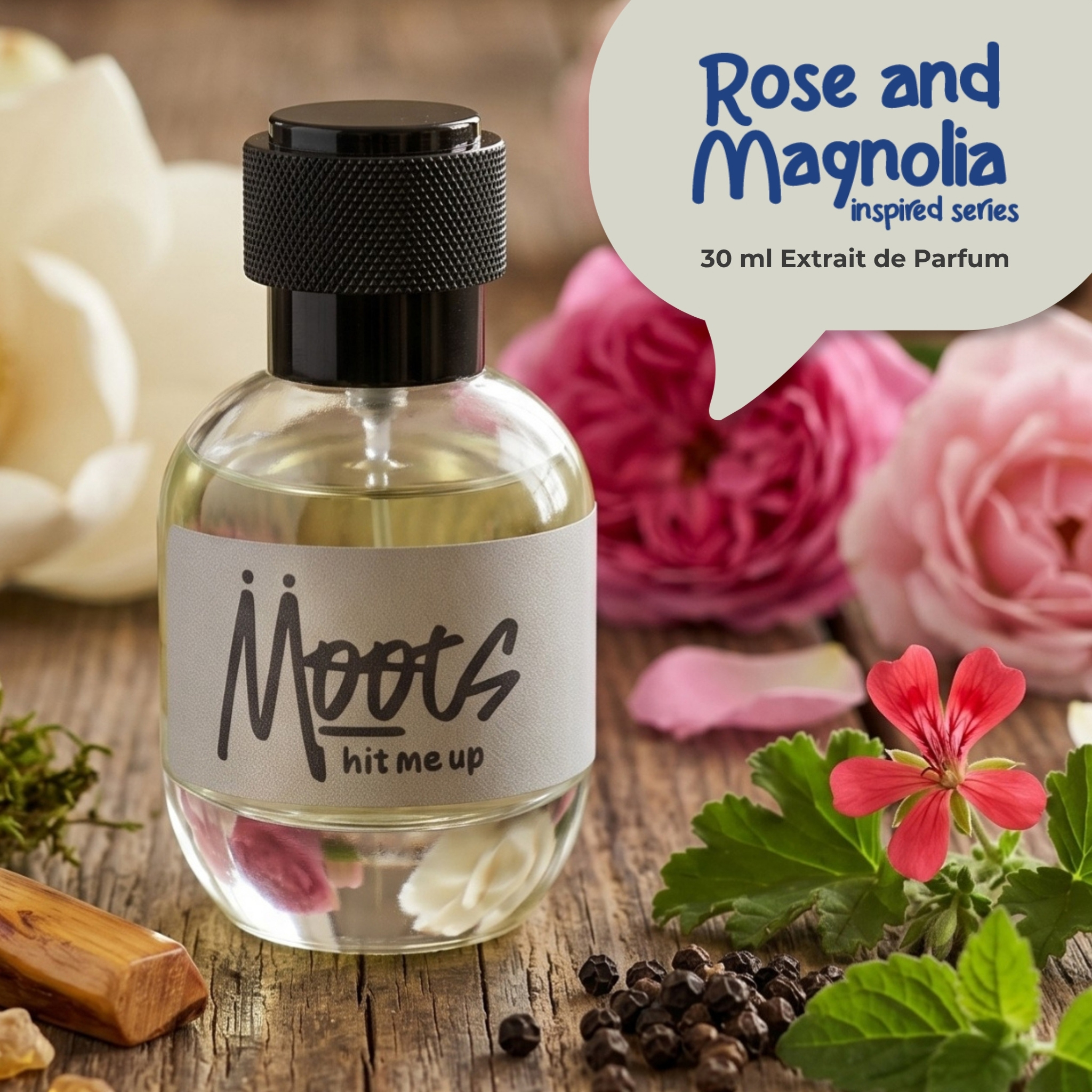 Moots Rose and Magnolia Extrait de Parfum