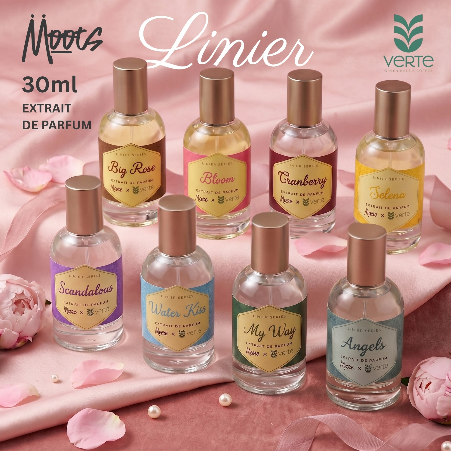 Moots x Verte Linier Series Extrait de Parfum for Women