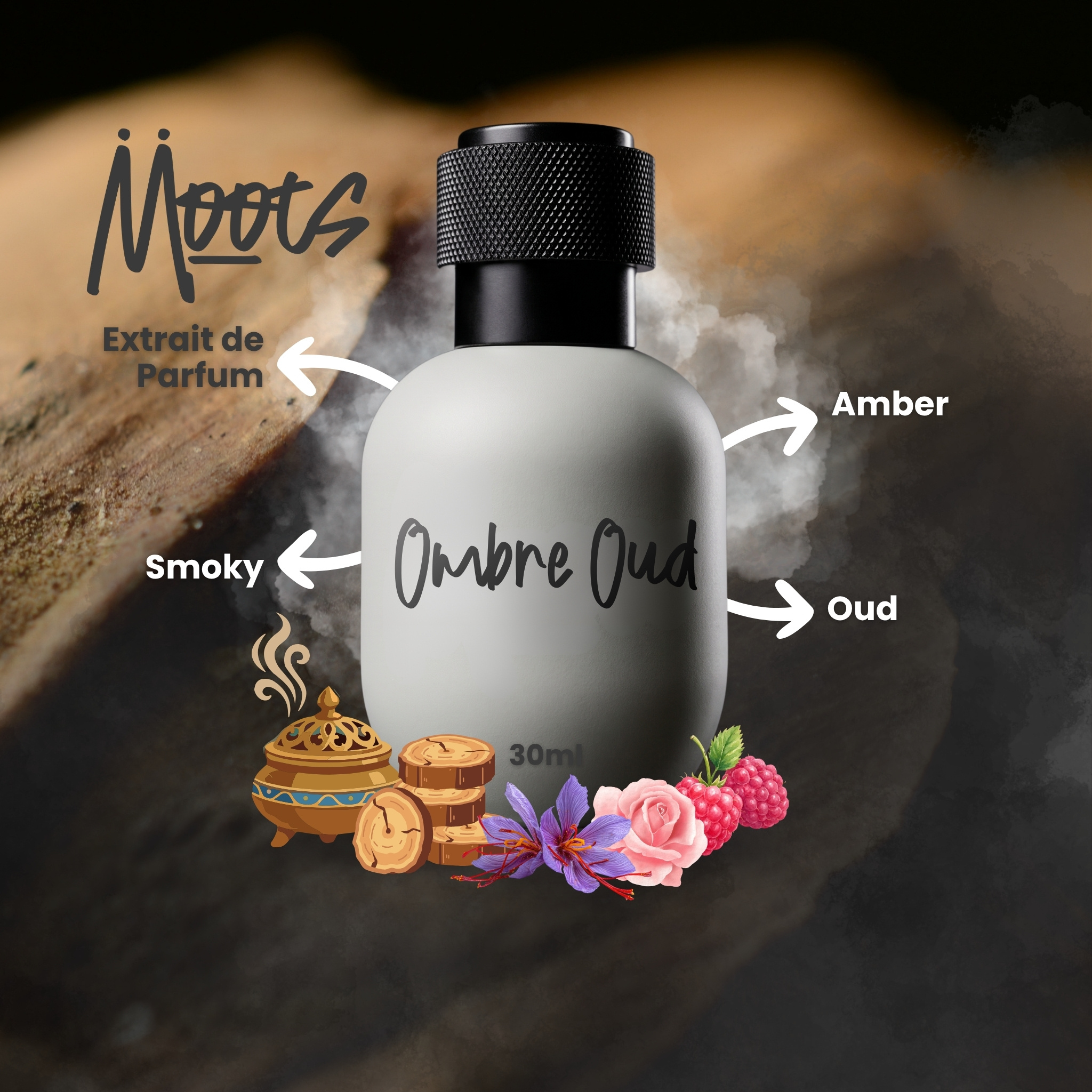 Moots Ombre Oud Extrait de Parfum