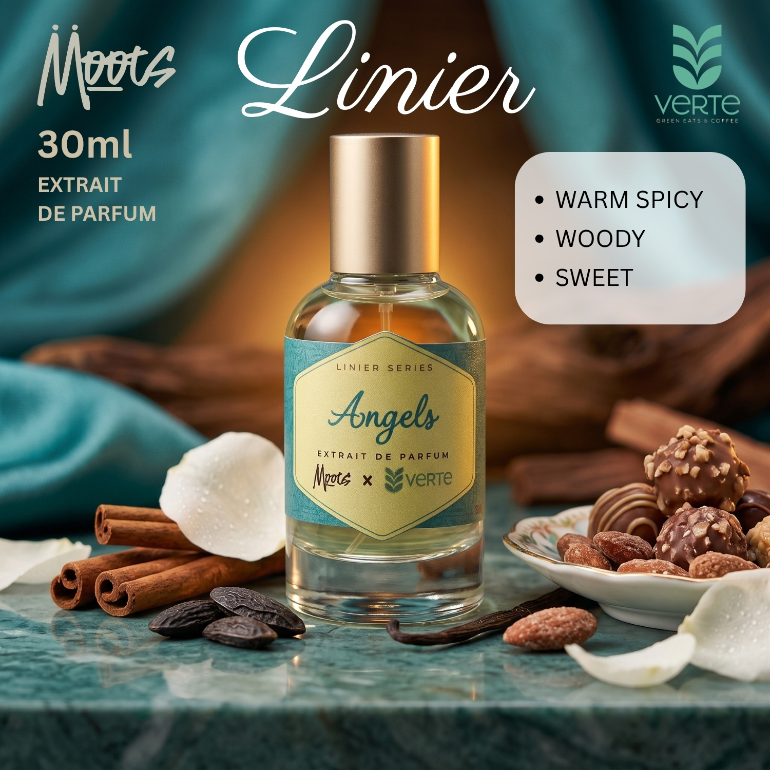 Moots x Verte Linier Series Extrait de Parfum for Women