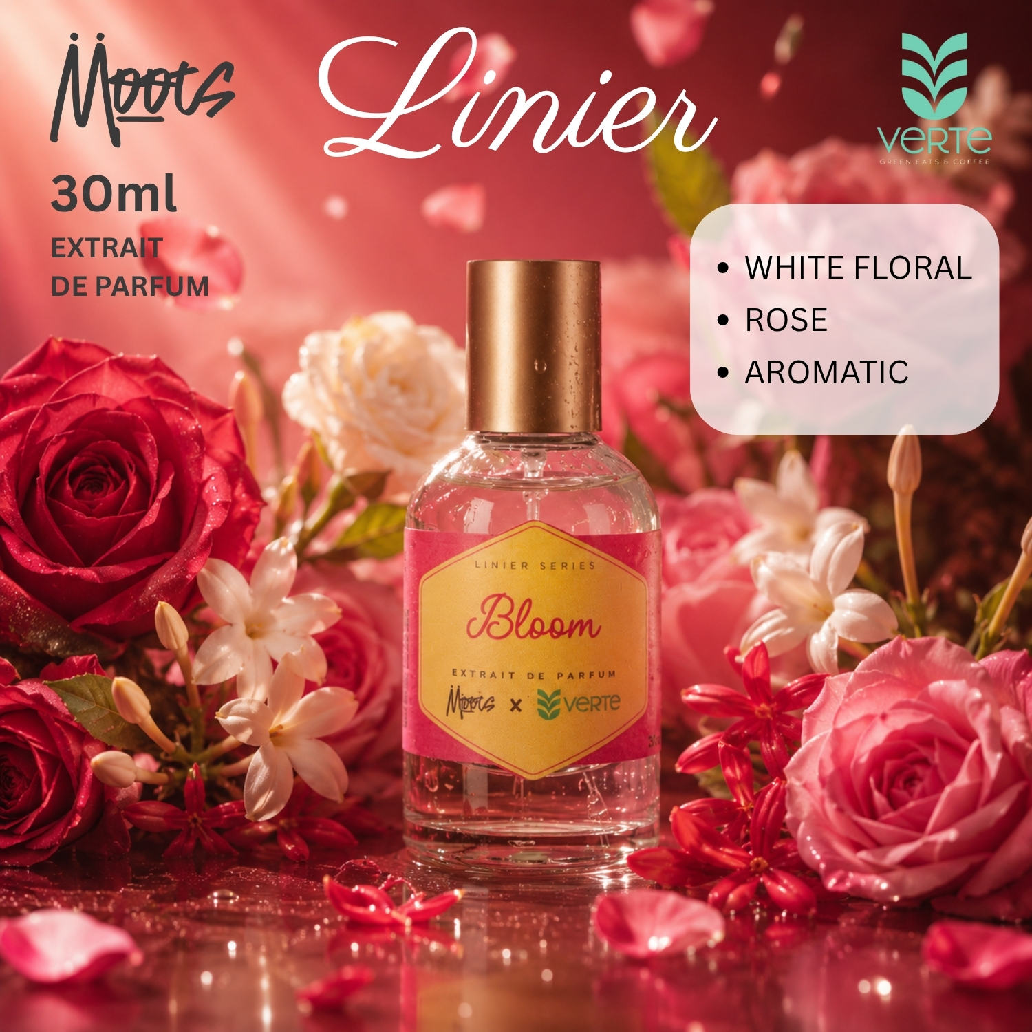 Moots x Verte Linier Series Extrait de Parfum for Women