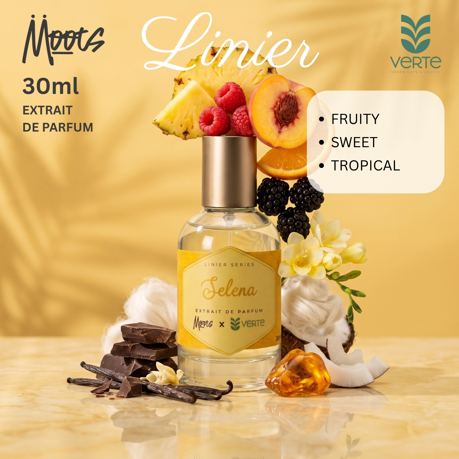 Moots x Verte Linier Series Extrait de Parfum for Women