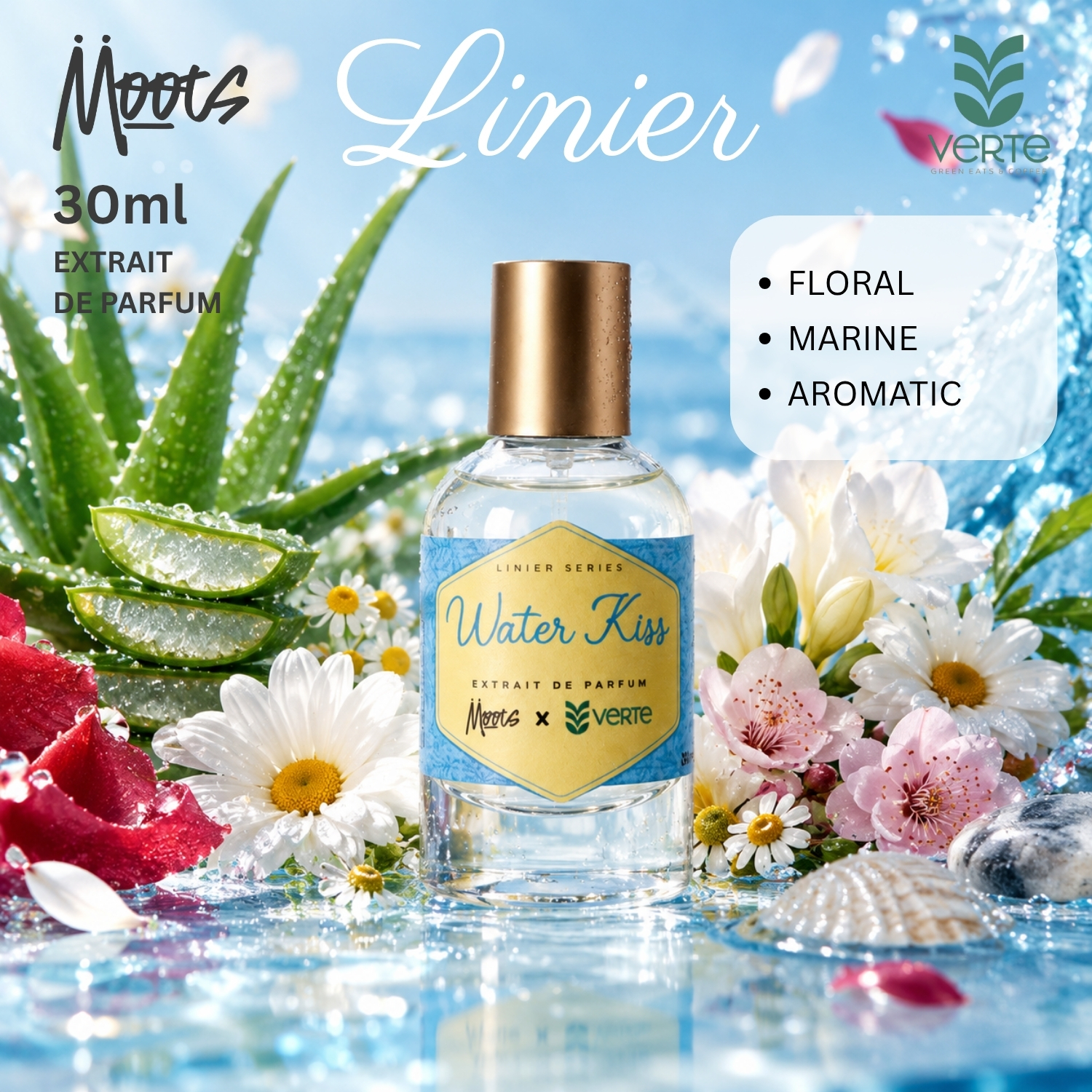 Moots x Verte Linier Series Extrait de Parfum for Women